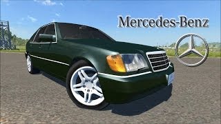 BeamNG DRIVE car mod Mercedes Benz S600 AMG [upl. by Enihpled520]