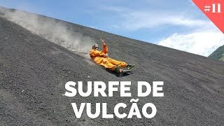 SURFE DE VULCÃO  León  Nicarágua  América Central 11 [upl. by Yrotciv271]