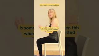 Sitting with Hypermobility ehlersdanlossyndrome [upl. by Ruthanne]