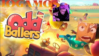 Jogamos OddBallers Gameplay PS5 que jogo divertido [upl. by Kreitman]