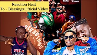 Shatta wale ft Amerado  Blessings official video reaction [upl. by Areivax]