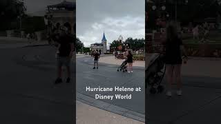 Hurricane Helene at Disney World Helene hurricane disneyworld disney florida [upl. by Gulgee]