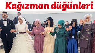 Kars Kağızman Sağbaş köyü Türkyılmaz ailesinin düğünü [upl. by Anileda]