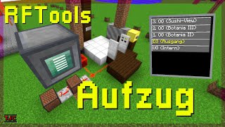 ↕️ ELEVATOR RFTools Tutorial  Türen Rufen Auswahl EINFACH ERKLÄRT  ATM 3 [upl. by Yehs750]