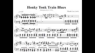 Meade Lux Lewis Honky Tonk Train Blues new score 1935 [upl. by Ailama473]