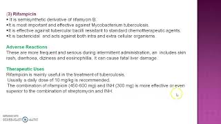 Chemotherapy of Tuberculosis [upl. by Adnac]