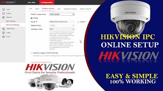 How to Online Hikvision IP Camera  hikvision ip camera setup [upl. by Bough456]