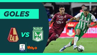 Tolima vs Nacional 21  Liga BetPlay 20221  Final Vuelta [upl. by Canica]