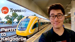 Transwa Prospector Train Perth to Kalgoorlie  The fastest passenger service in Australia [upl. by Ennail]