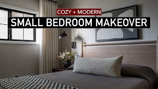 EXTREME SMALL BEDROOM MAKEOVER full DIY remodel  decorating ideas [upl. by Vasos858]