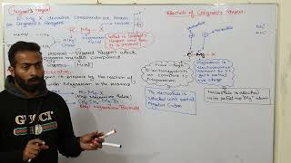 Grignards Reagent  Preparation and reactivity of Grignards Reagent  ch10  12th class chemistry [upl. by Eislek830]