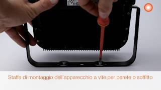 LEDVANCE Floodlight Sensor  video di installazione [upl. by Pessa]