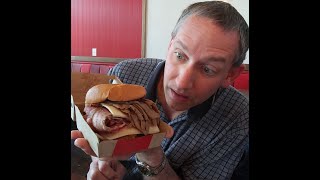 The Meat Mountain The Mystery Menu Item at Arbys This thing is huge and has All the Meats [upl. by Peace]