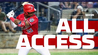 Elijah Green searching for more contact  MASN All Access [upl. by Hewes602]