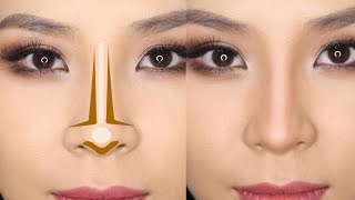 How to Contour Your Nose for Beginners  Tina Yong [upl. by Ik861]