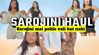 sarojini haul 2023 😍 ab sarojini mai vo vali baat nahi rahi🥹😭sarojininagar [upl. by Micheil]