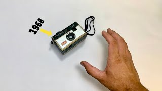 A camera from 1968 Kodak instamatic [upl. by Wane796]