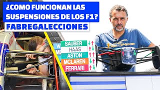 FABREGALECCIONES  ¡Así son la suspensiones de un Formula 1 [upl. by Hayse]