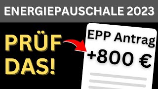 Energiepreispauschale 2022 beantragen  Bis zu 800€ für Minijob Rentner Studenten Steuererklärung [upl. by Picardi199]