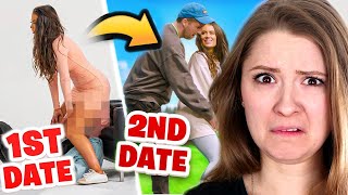 Couple Reacts To CALLUXs 2ND DATE WITH THE SIDEMEN 20 vs 1 GIRL [upl. by Notslah]