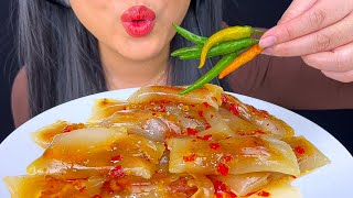 ASMR SPICY PORK BELLY SHRIMP DUMPLINGS Eating Sounds ASMR Phan [upl. by Gerius]