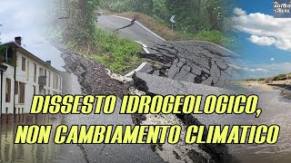 Si tratta di dissesto idrogeologico non di cambiamento climatico  Fabio Dragoni [upl. by Pollock]