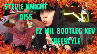 Ez mil bootleg freestyle 1st listen reactionhe disses Stevie knight [upl. by Fitzhugh]