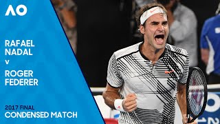 Roger Federer v Rafael Nadal Condensed Match  Australian Open 2017 Final [upl. by Violette726]