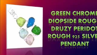 Chrome Diopside Gemstone Healing Properties Benefits Facts Color [upl. by Nujra]