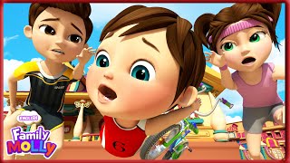 Tomorrow Will Song  Simple Kids Songs ✨New Cartoon By MollyNurseryRhymesKidsSong [upl. by Aciraa]