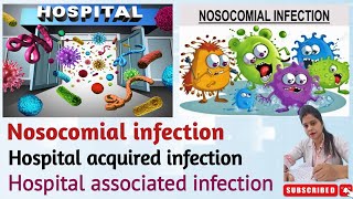 Nosocomial infection I Nosocomial infection in nursing foundation I Nosocomial infection notes I [upl. by Dove]