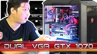 12 PC DISCO  DUAL VGA GTX 1070 REVIEW BENCHMARK GAMING [upl. by Yrmac]