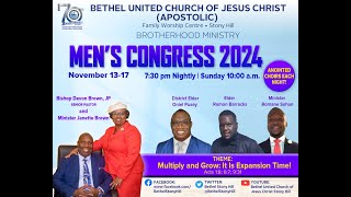 BUC Stony Hill  Mens Congress 2024 Night 1 Nov 13 2024 [upl. by Joete]