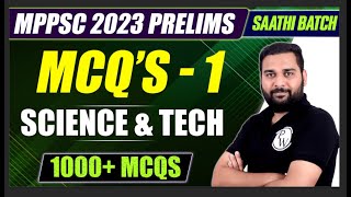 MPPSC Exam 2023  Science And Tech 1000 MCQs Part1  MPPSC Prelims 2023  MP Exams Wallah [upl. by Aihsek379]