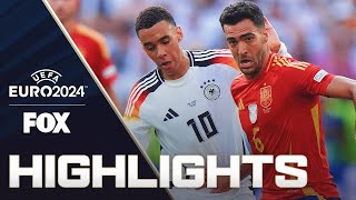 Spain vs Germany Highlights  UEFA Euro 2024  Quarterfinals [upl. by Lobiv]