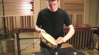 Tambourine 2 Rolls  Vic Firth Percussion 101 [upl. by Capwell925]