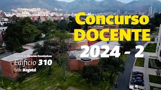 Concurso Docente FCE 2024  2 [upl. by Balmuth]