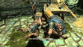 Elder Scrolls V Skyrim  Walkthrough  Part 1  Escape Helgen [upl. by Chelsae730]