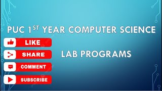 5 PYTHON PGM TO FIND LARGEST OF THREE NUMBERS  PUC 1ST YEAR COMPUTER SCIENCE LAB PROGRAM [upl. by Beffrey]