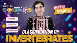 Classification of invertebrates part2  science  Grade5 penacademy [upl. by Grishilde]