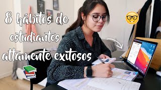 8 Hábitos Diarios de Estudiantes Altamente Exitosos Comprobados por la Ciencia [upl. by Agostino313]