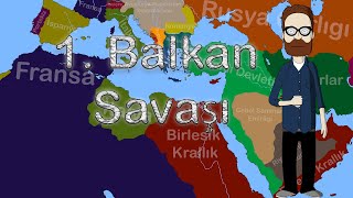 1 Balkan Savaşı  19121913  Animasyon ile Tarih [upl. by Max]