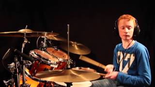 Mannenharten  BLØF amp Nielson  Drum Cover by Luuk [upl. by Ahselaf780]