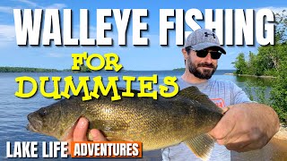 Walleye Fishing For Beginners  Tips And Tricks  How To Catch and Cook Walleye [upl. by Samella47]