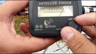 Satfinder  Orientado la Antena a tu Satélite Favorito [upl. by Akemej]