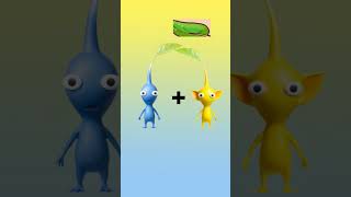 BLUE X YELLOW💛🩵LOVE SHIP🥵💓PIKMIN ANIMATION MEME🤩pikmin blue yellow memes shorts foryou love [upl. by Bashee74]