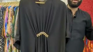 Kaftan Arabic Abaya style cutting Stitching easy trick [upl. by Williams]