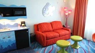 Finding Nemo Family Suites at Disneys Art of Animation Resort [upl. by Lilllie649]