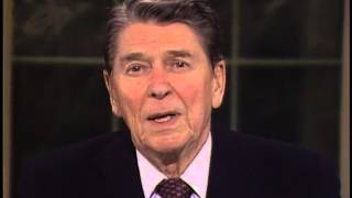 President Ronald Reagans Farewell Address to the Nation January 11 1989 [upl. by Acessej]