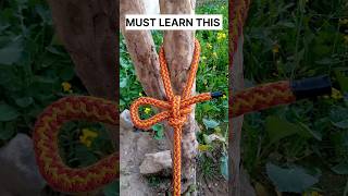 HOW TO TIE QUICKLY UNTIE KNOTknots knotskills ropeyoutubeshorts education [upl. by Charo]